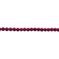 Magenta Mashan Jade 6mm - Round