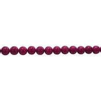 Magenta Mashan Jade 8mm - Round
