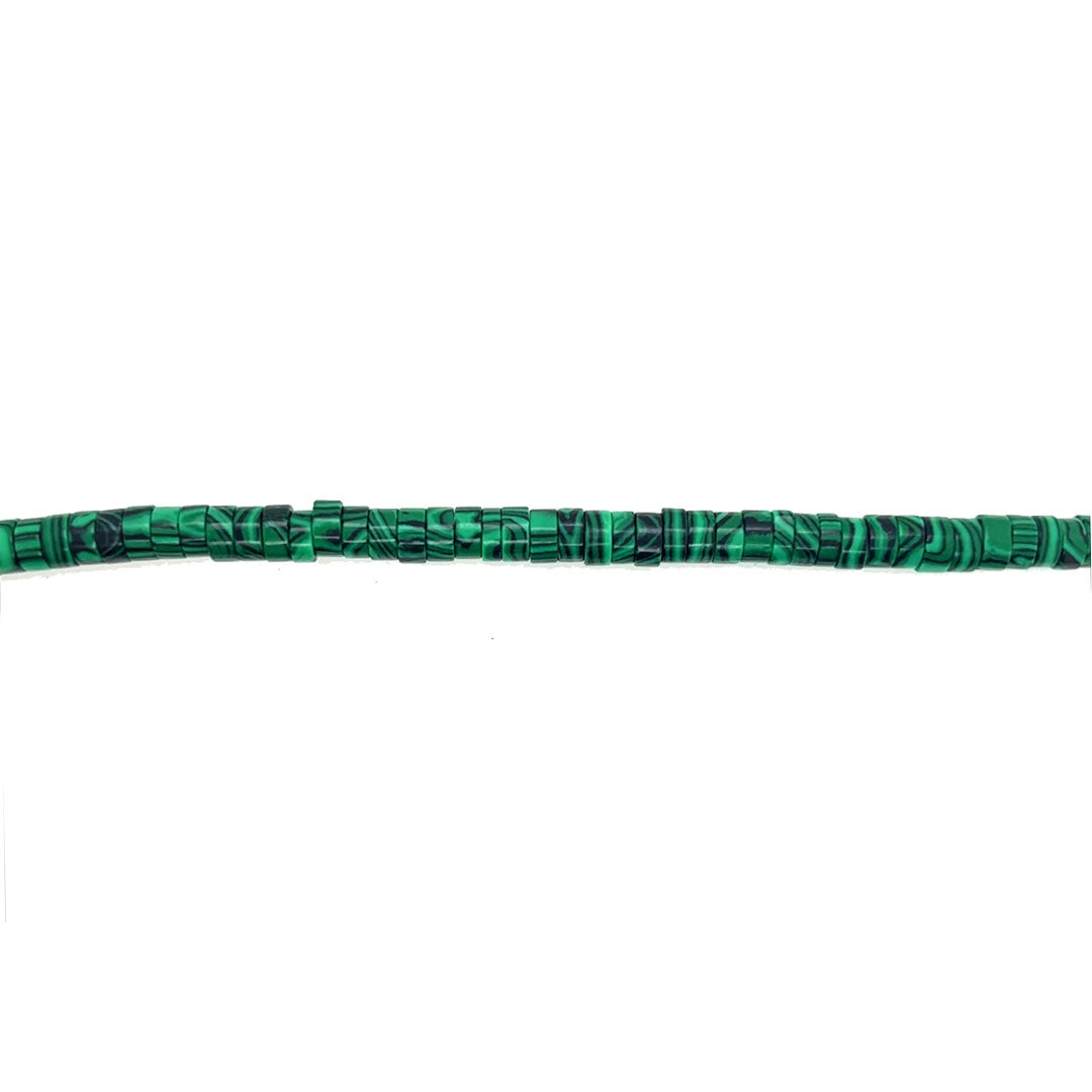 Malachite Rondelle