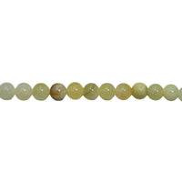 Marble Light Green Jade 10mm - Round