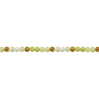Marble Light Green Jade 6mm - Round