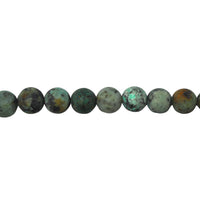 Matte African Turquoise Beads