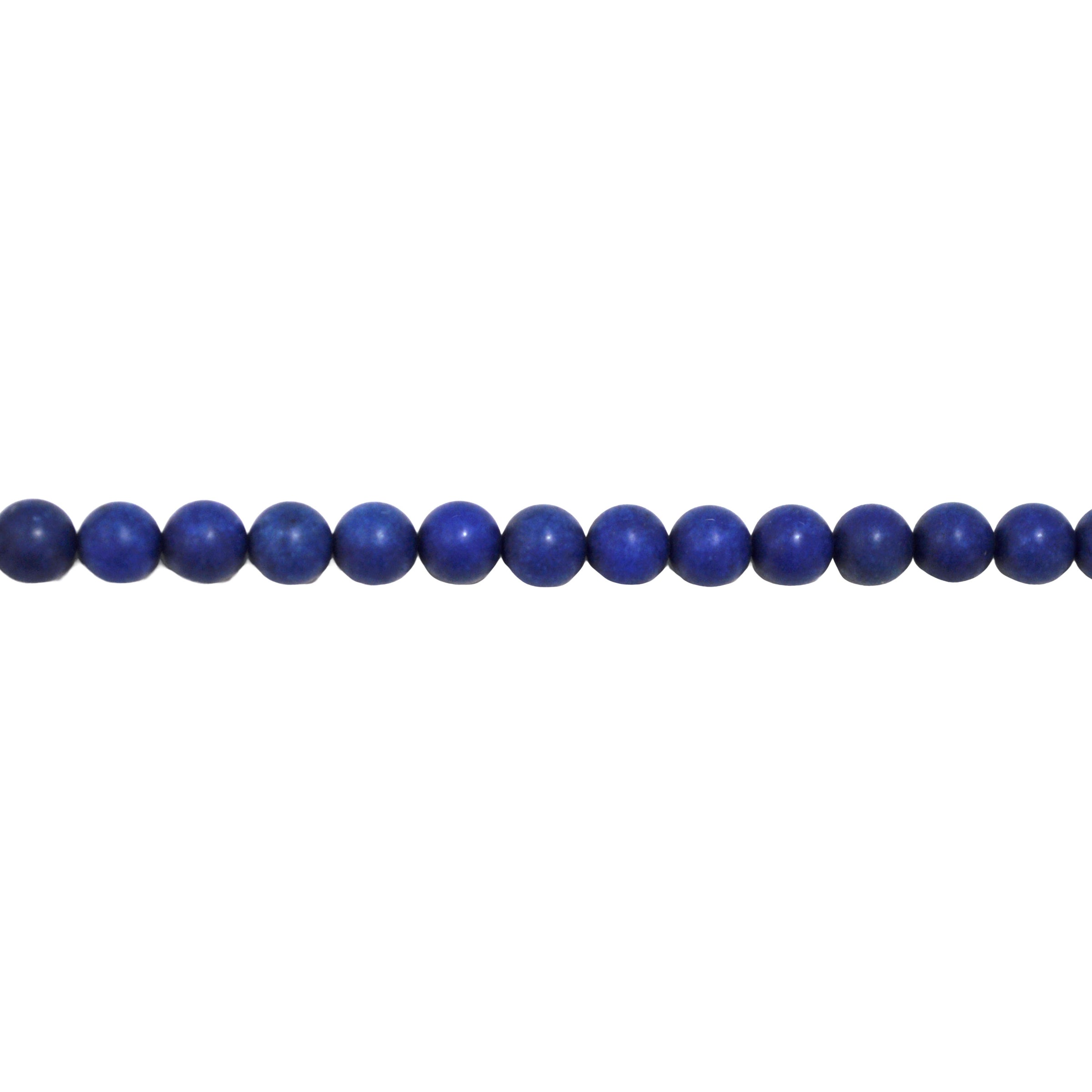 Matte Blue Jade 10mm - Round