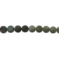 Matte Labradorite Beads 12mm