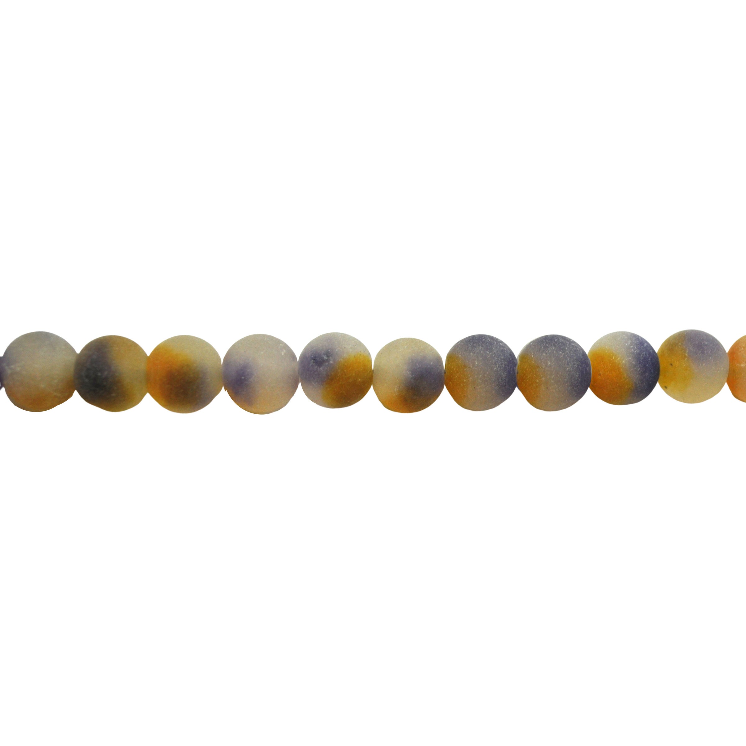 Matte Mystic Purple Jade 10mm - Round