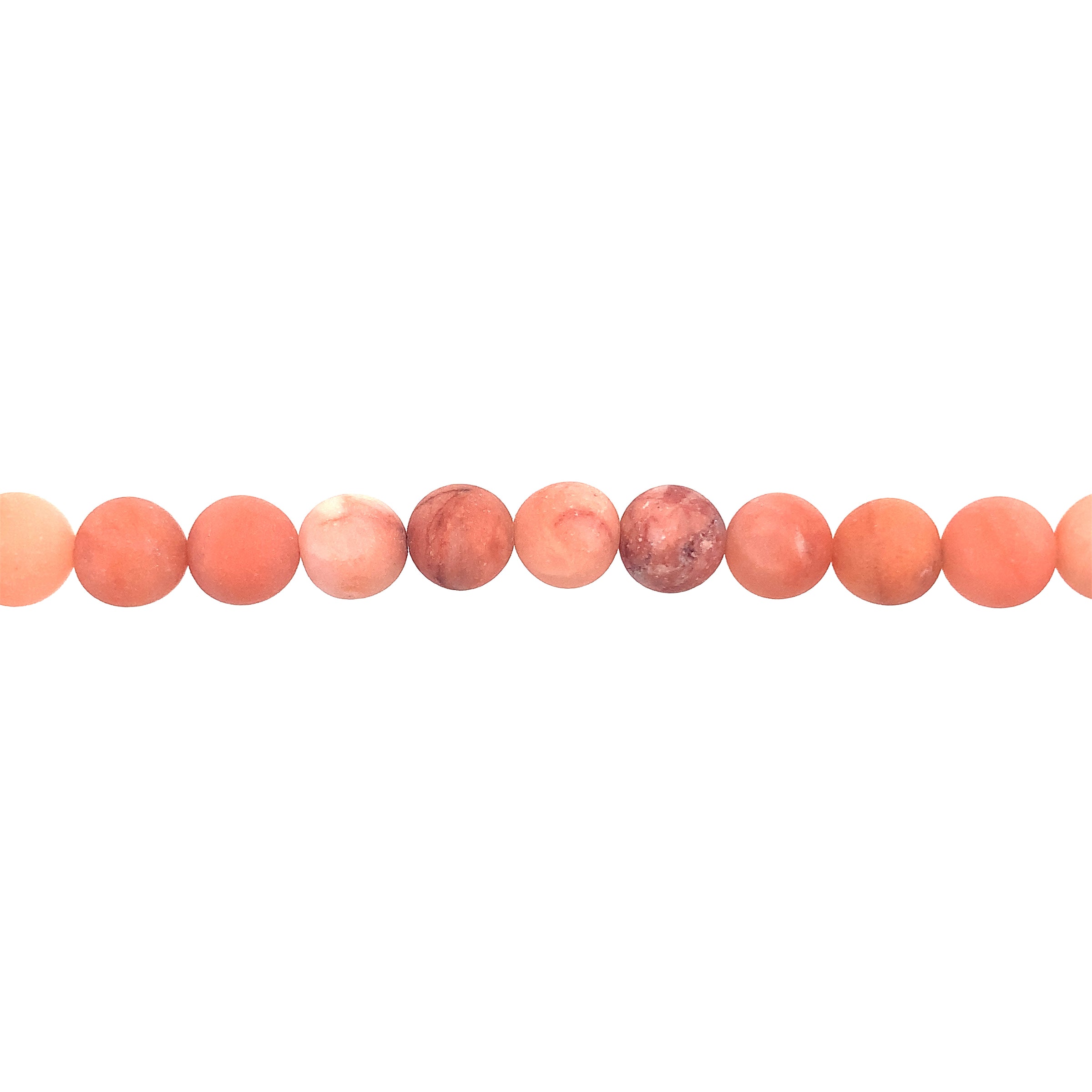 Matte Pink Aventurine Beads