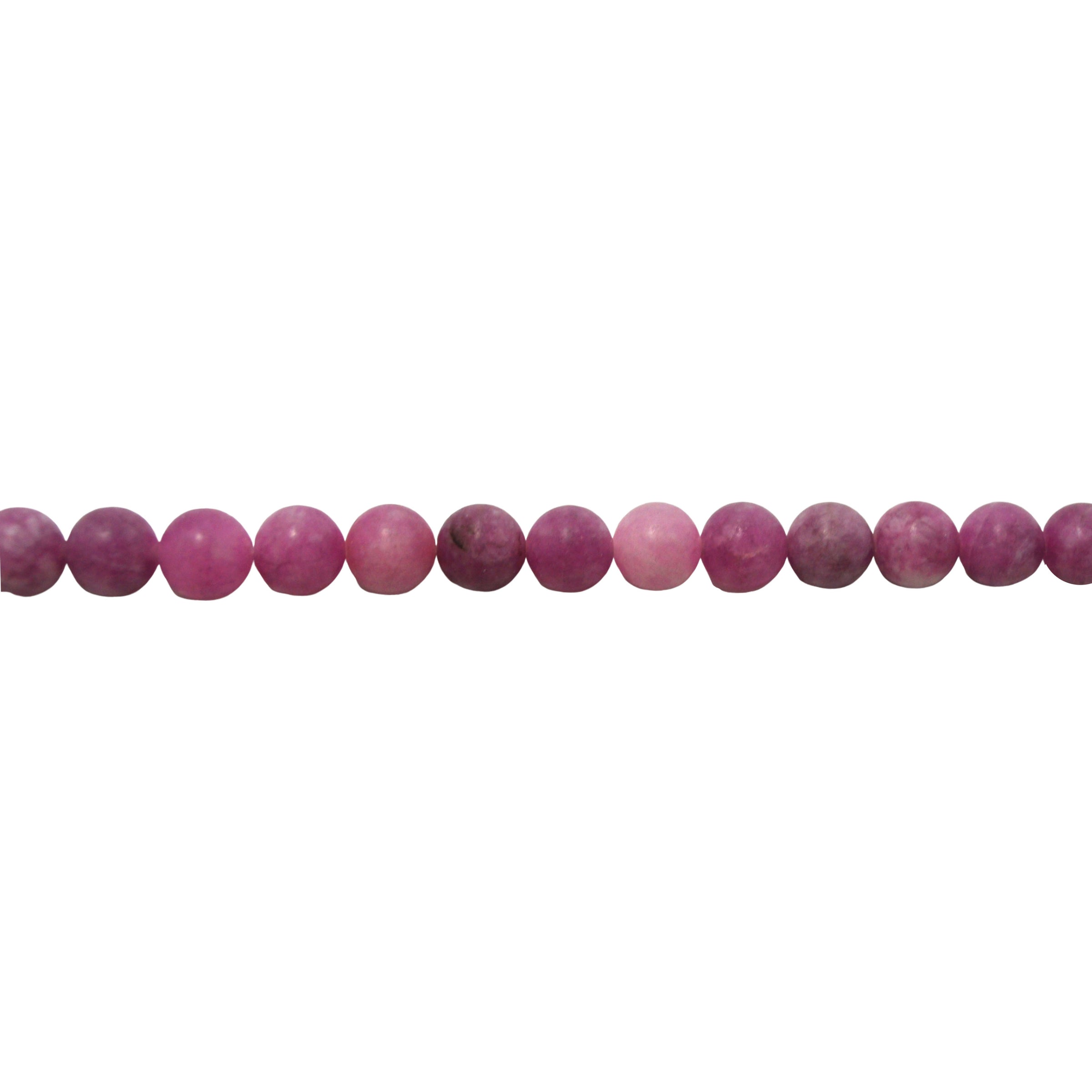 Matte Purple Jade 8mm - Round