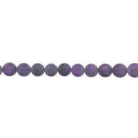 Matte Purple Tiger Eye Beads