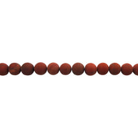 Matte Red Jasper Beads