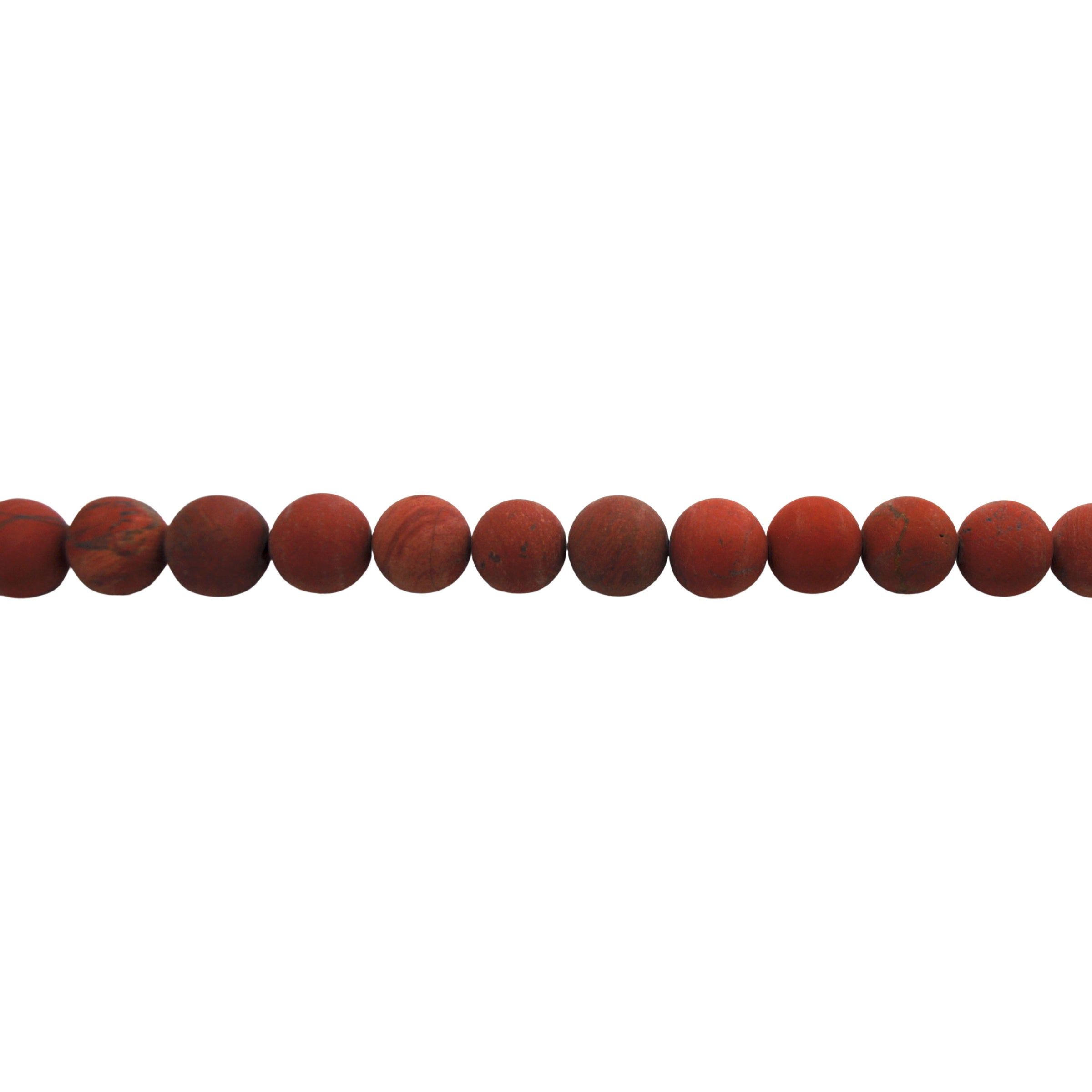 Matte Red Jasper Beads