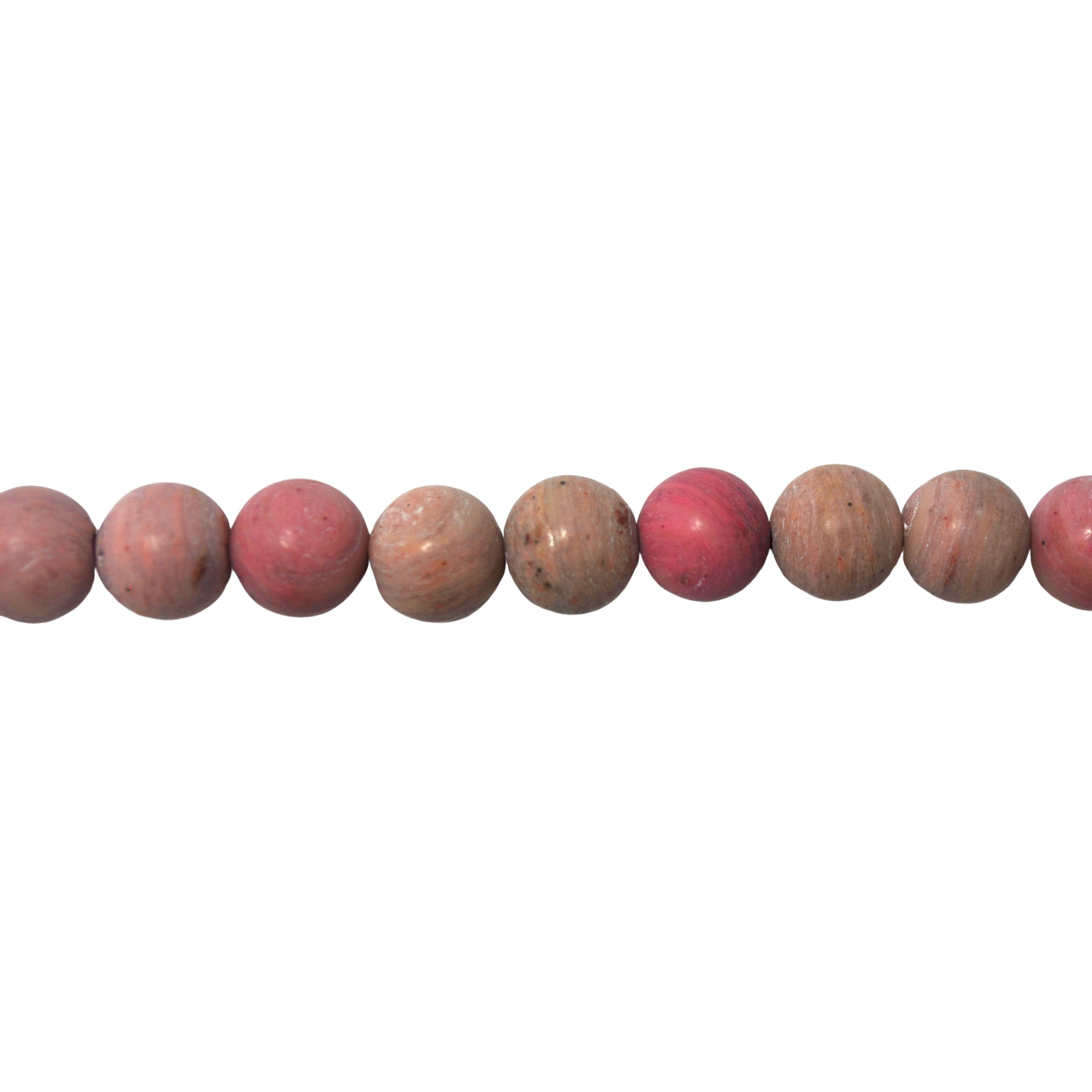 Matte Rhodonite Beads 10mm