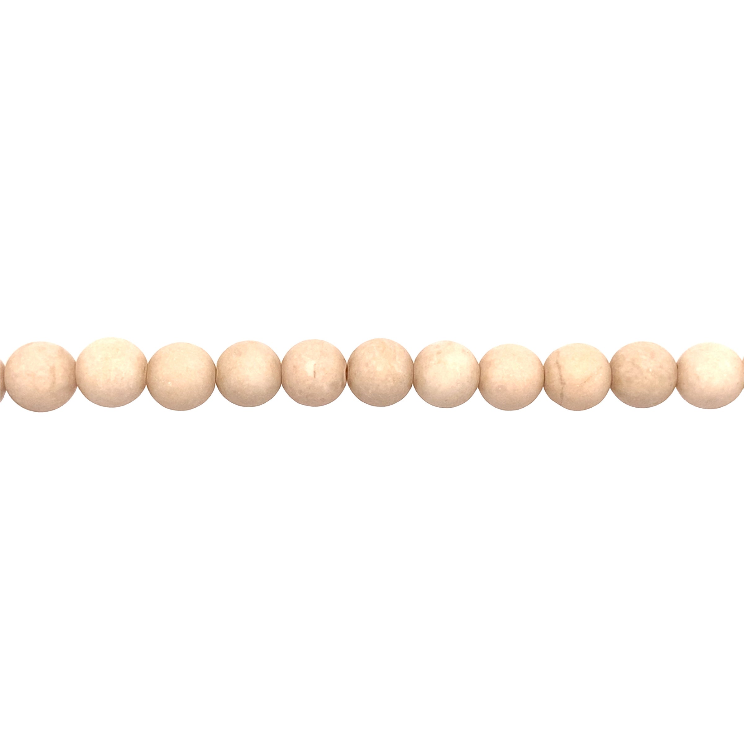 Matte Riverstone 8mm - Round