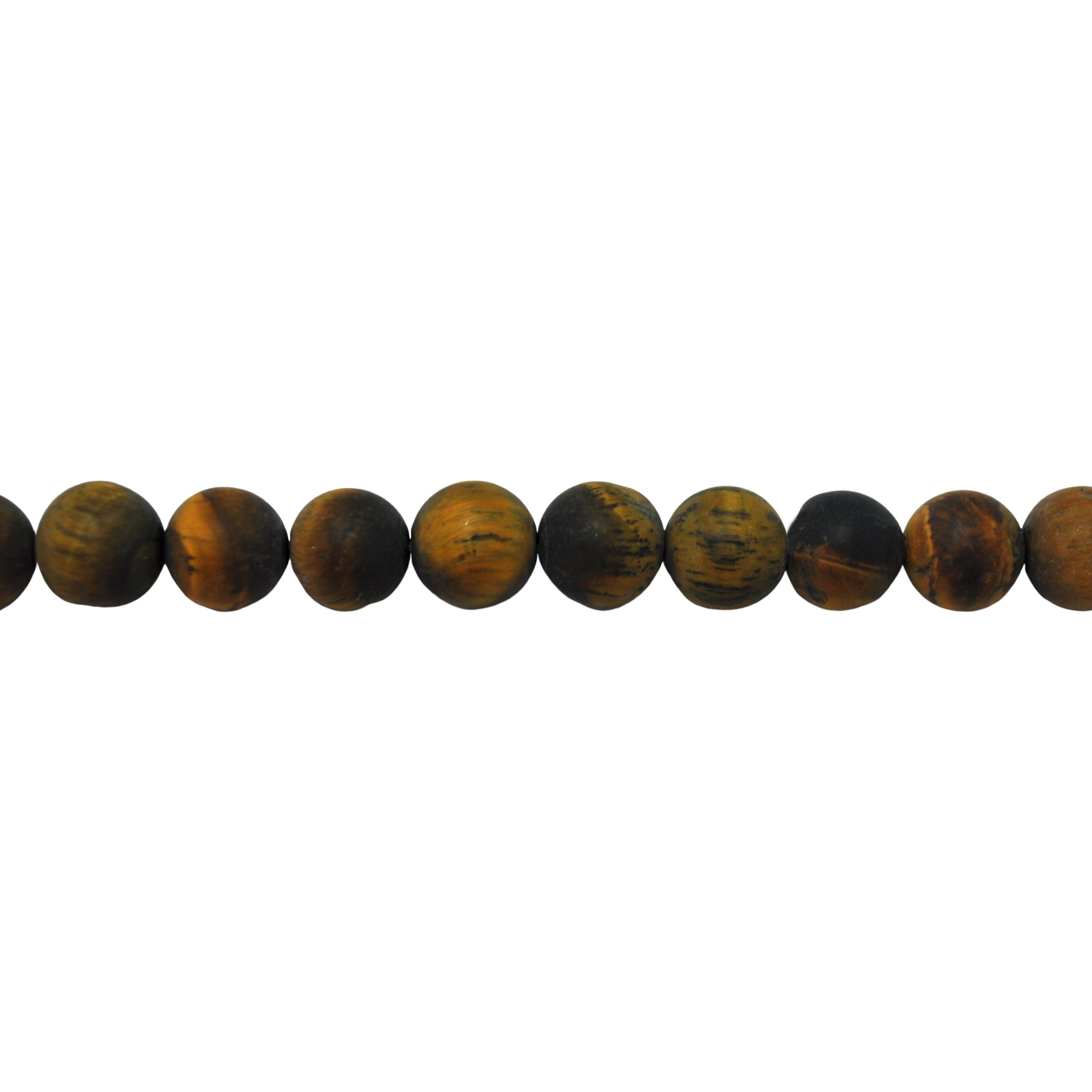 Matte Tiger Eye Beads