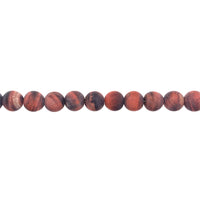 Matte Walnut Tiger Eye Beads