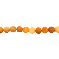 Matte Yellow Aventurine Beads 10mm