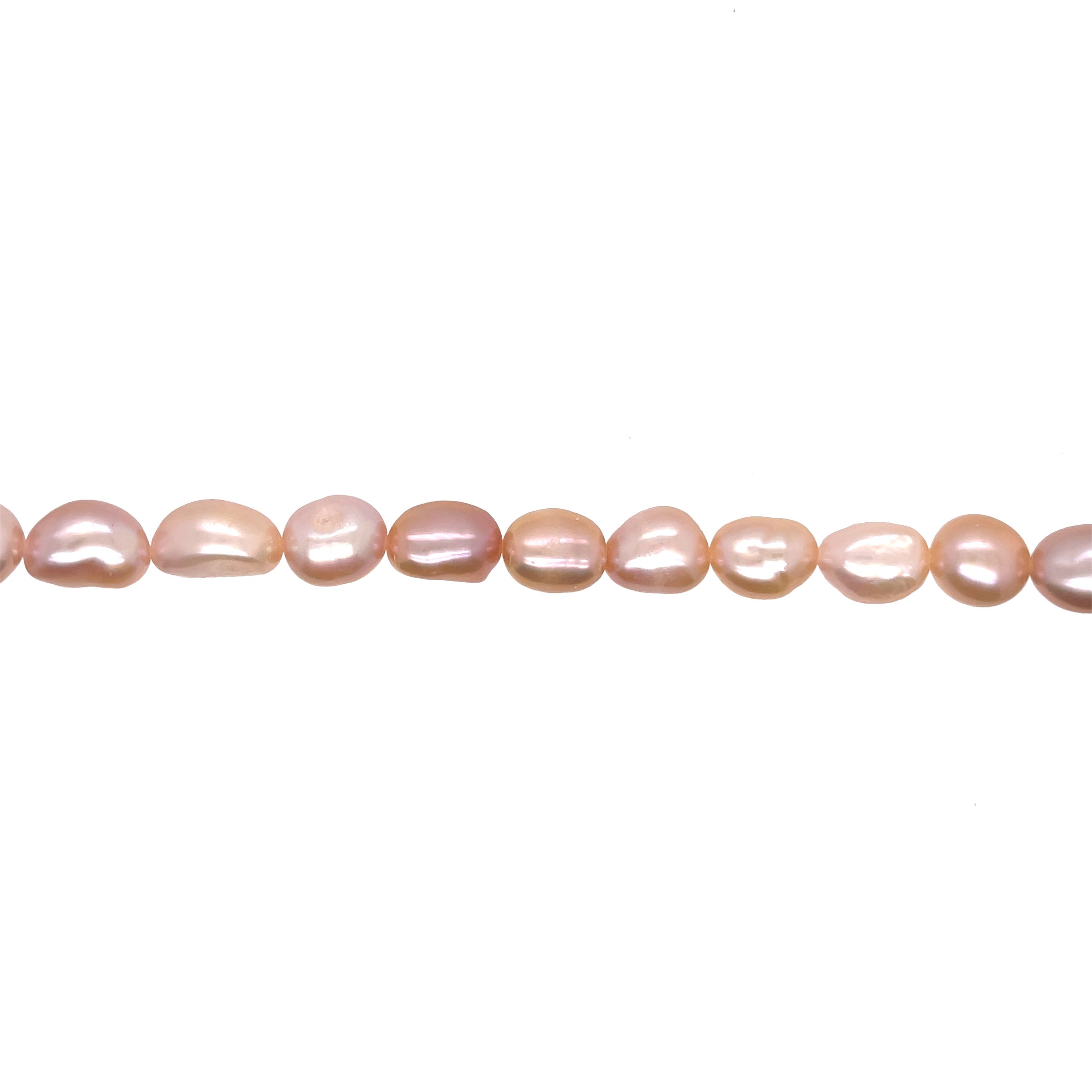 Mauve Rice Freshwater Pearls 8mm