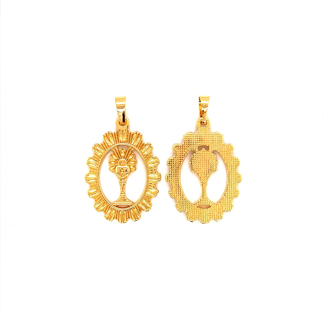 Medallion Pendant - Gold Filled