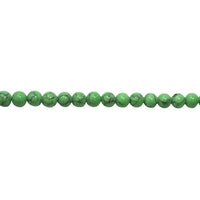  Mint Marble Synthetic Turquoise 8mm - Round