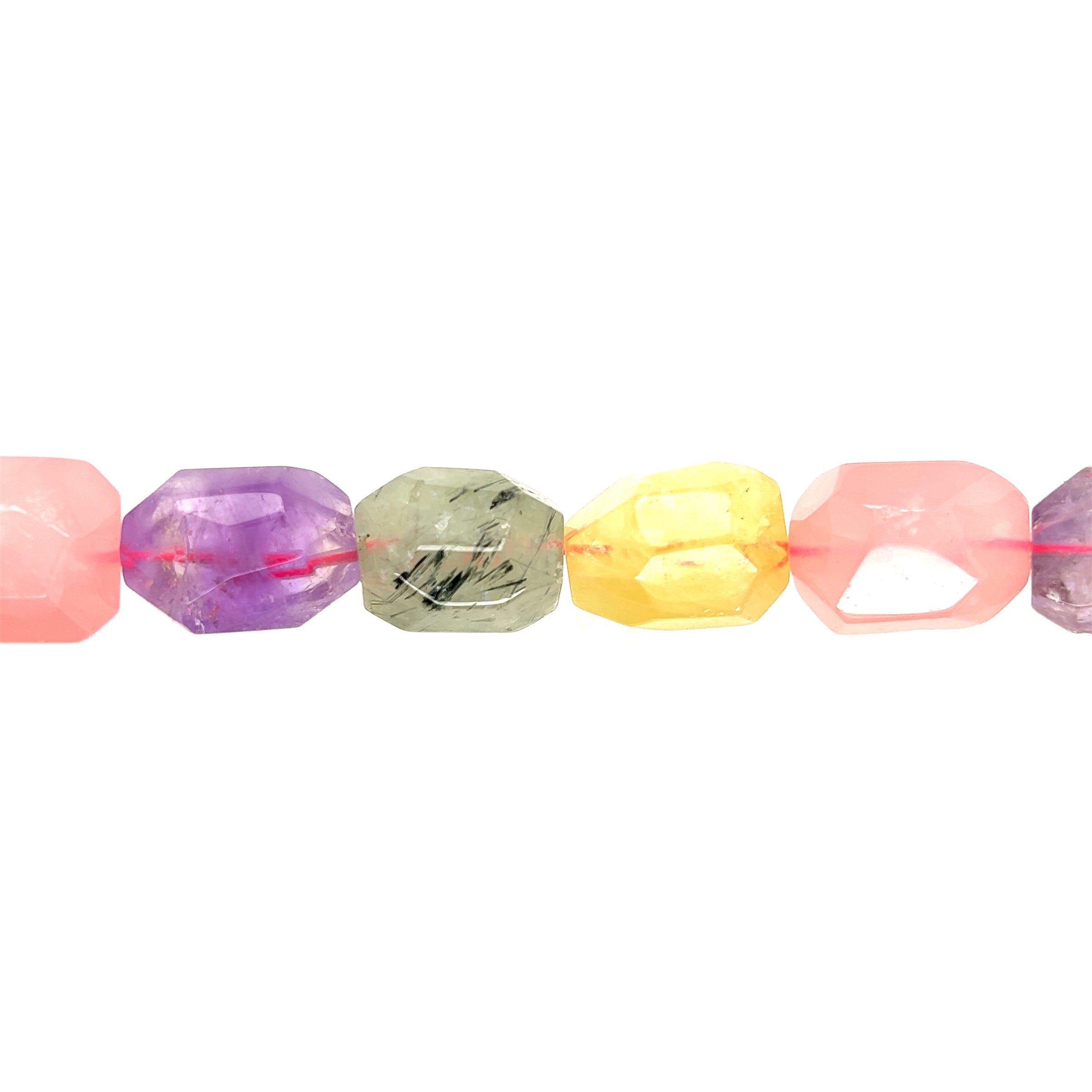 Mixed Quartz 18mm - Cut Nuggets