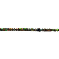 Multicolor Impression Jasper - Rondelle 6mm