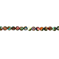 Multicolor Impression Jasper - Round 6mm
