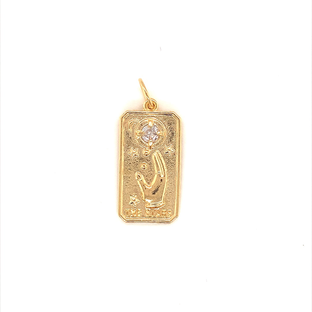 Mystic Star Tarot Pendant - Gold Filled
