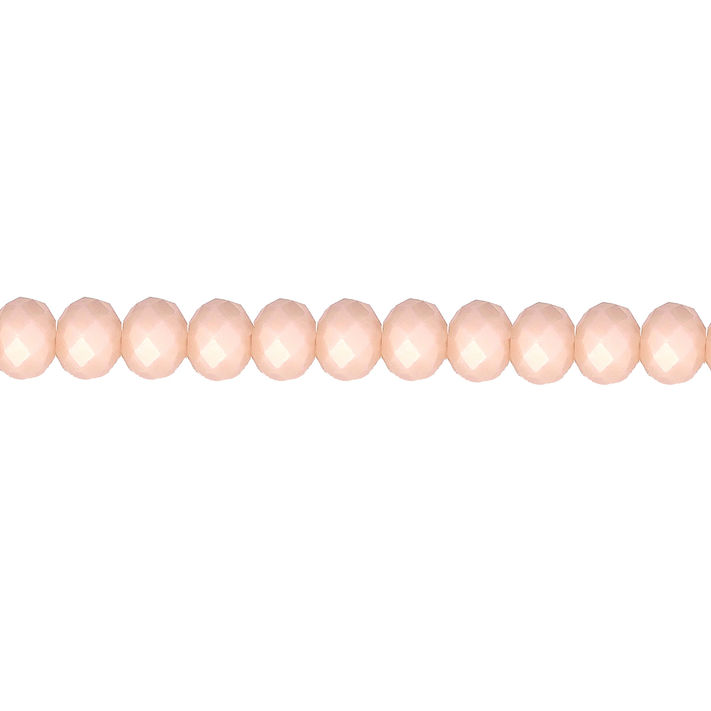 Nude Crystal 10mm - Rondelle