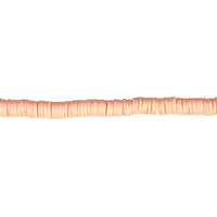 Nude Heishi Disc Beads 1mm