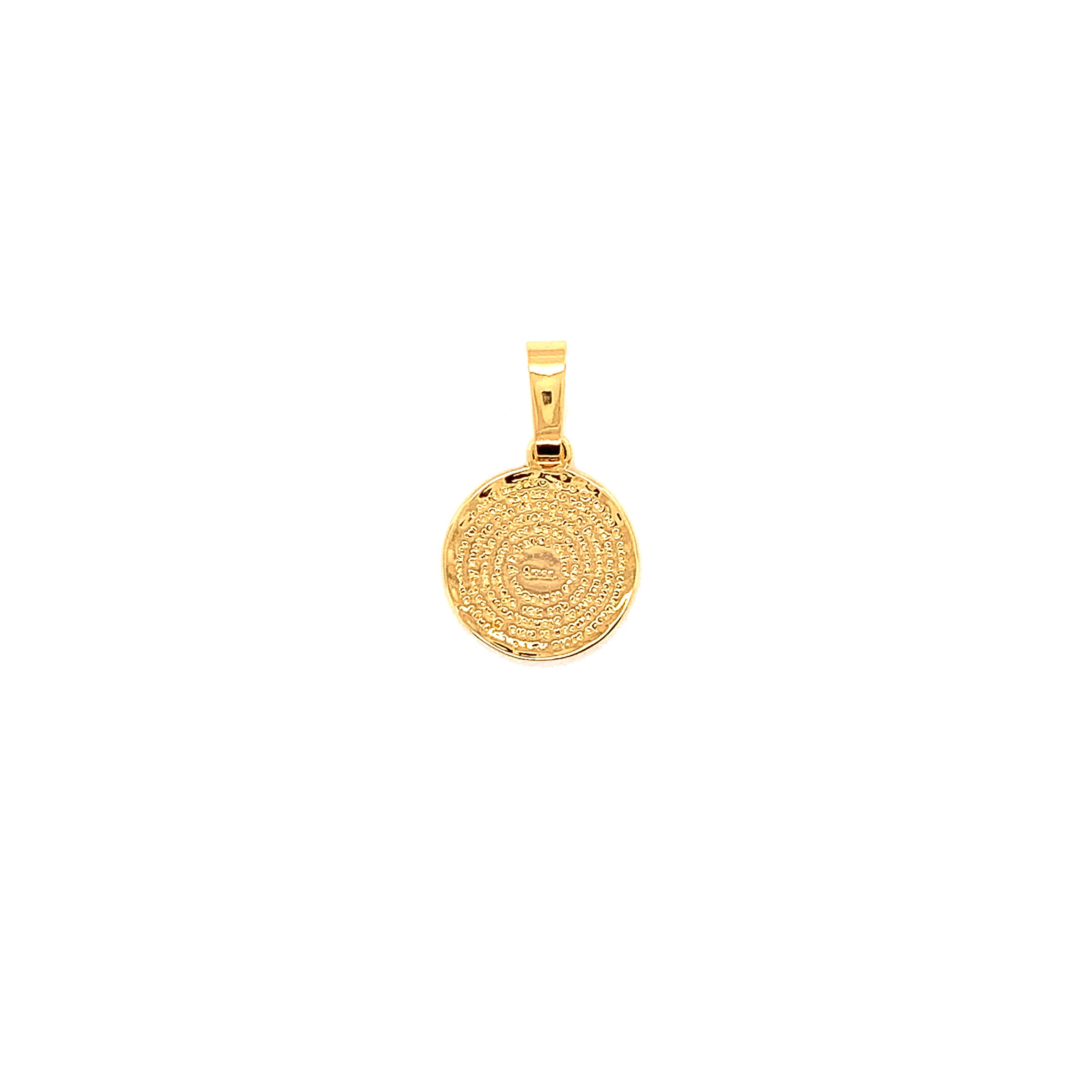 Our Father Prayer Pendant - Gold Filled