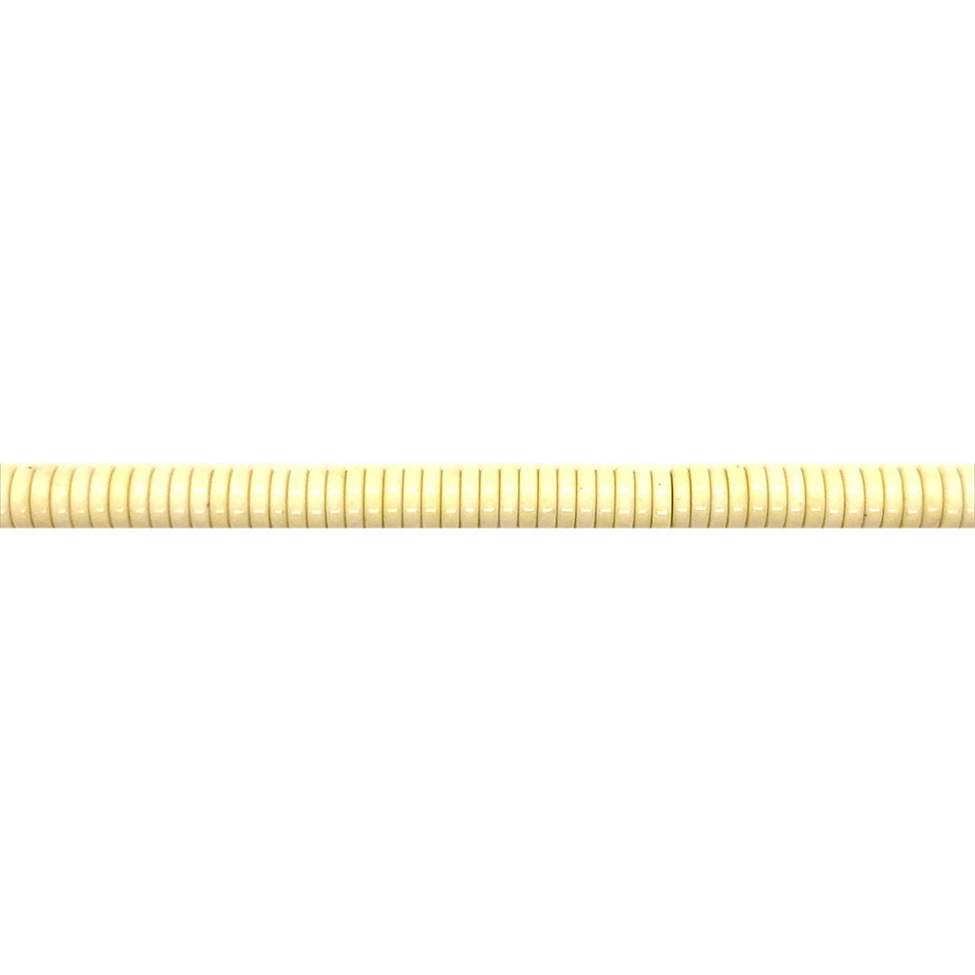 Pastel Yellow Stone Heishi Rondelle Beads 6mm