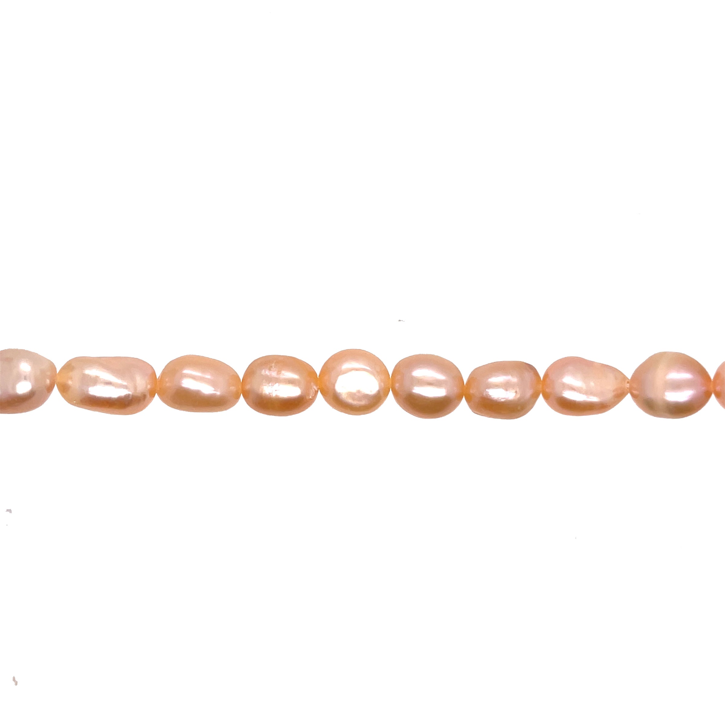 Peach Freshwater Pearls 9mm