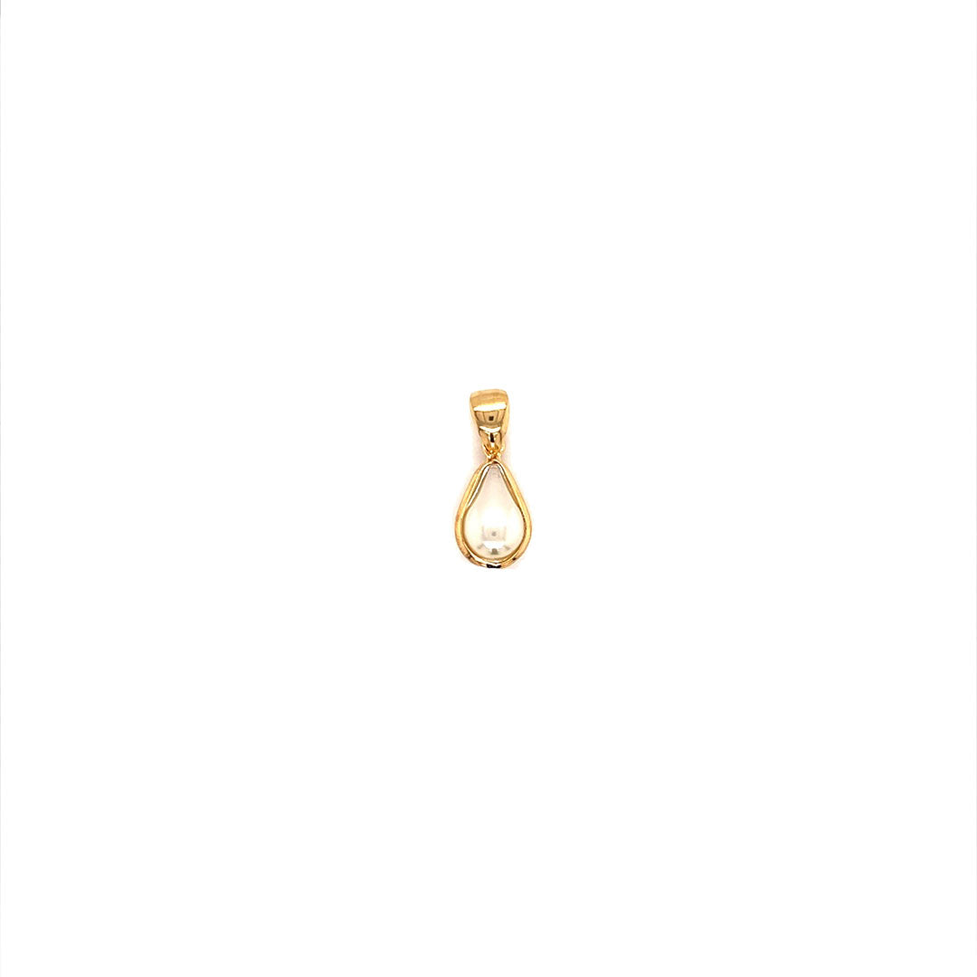 Pearl Pendant 8.5mm - Gold Filled