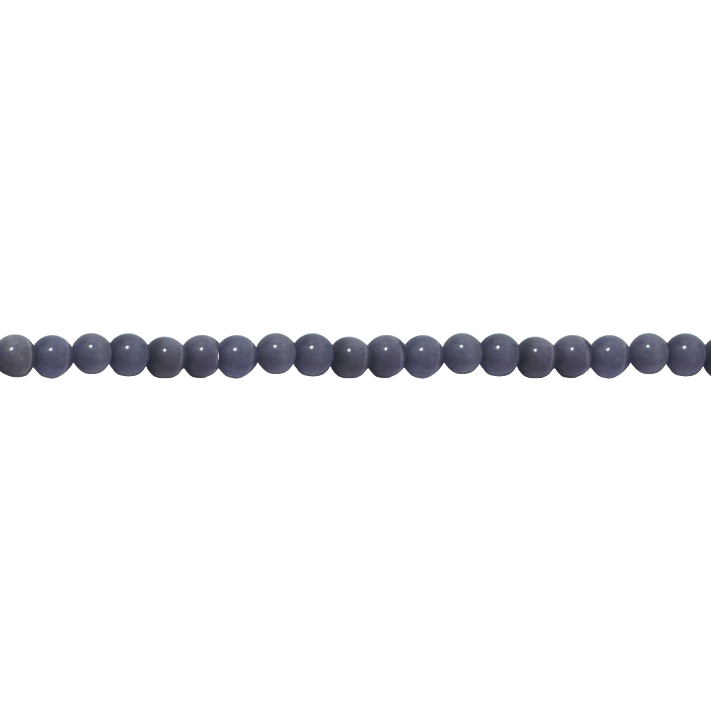 Periwinkle Cat's Eye 6mm - Round