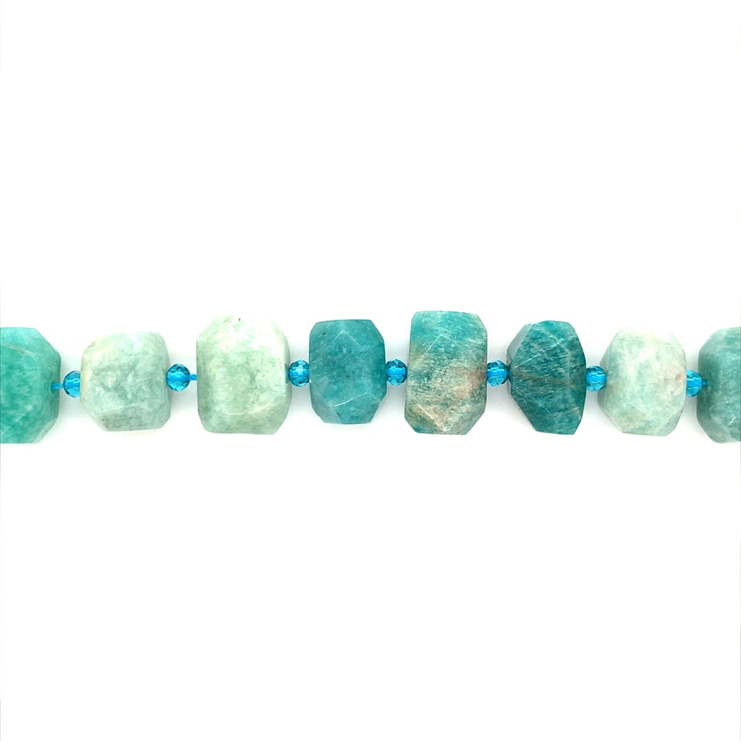 Peruvian Amazonite 20mm - Cut Nuggets