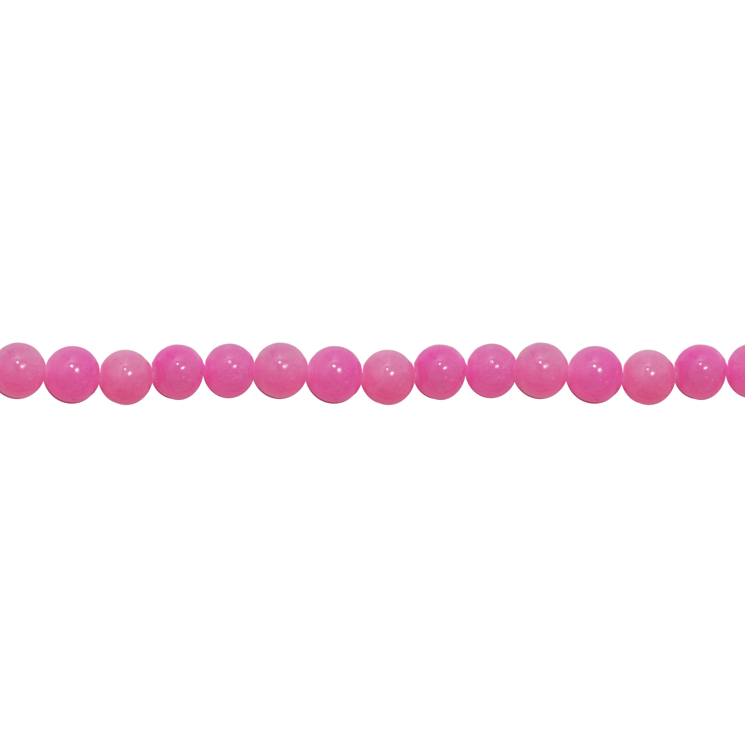 Pink Mashan Jade 8mm - Round