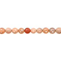 Plated Sunstone Faceted Beads 10mm