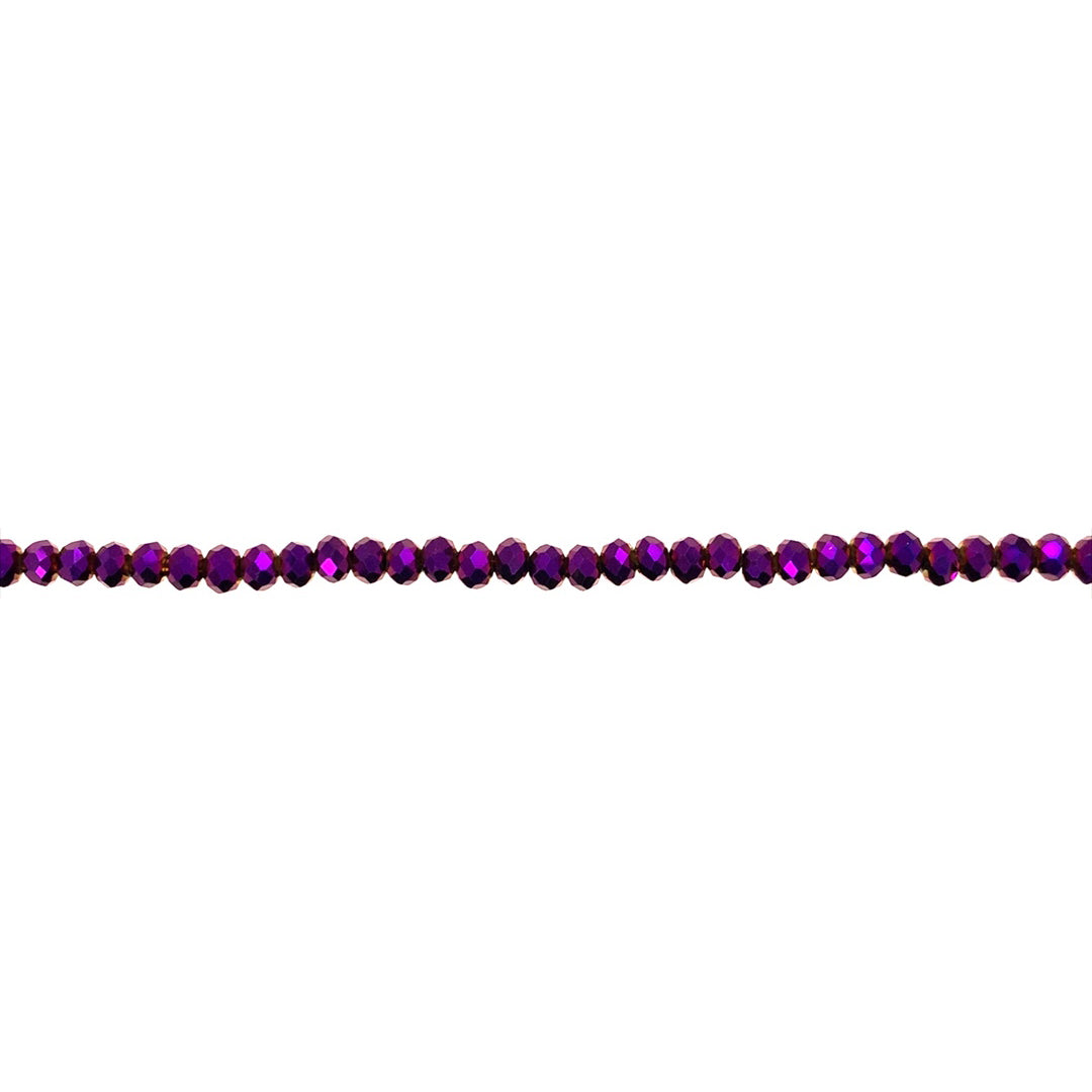 Purple Crystal 4mm 