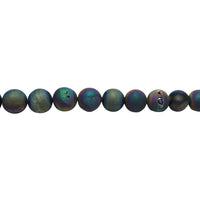 Rainbow Druzy Agate Beads 14mm