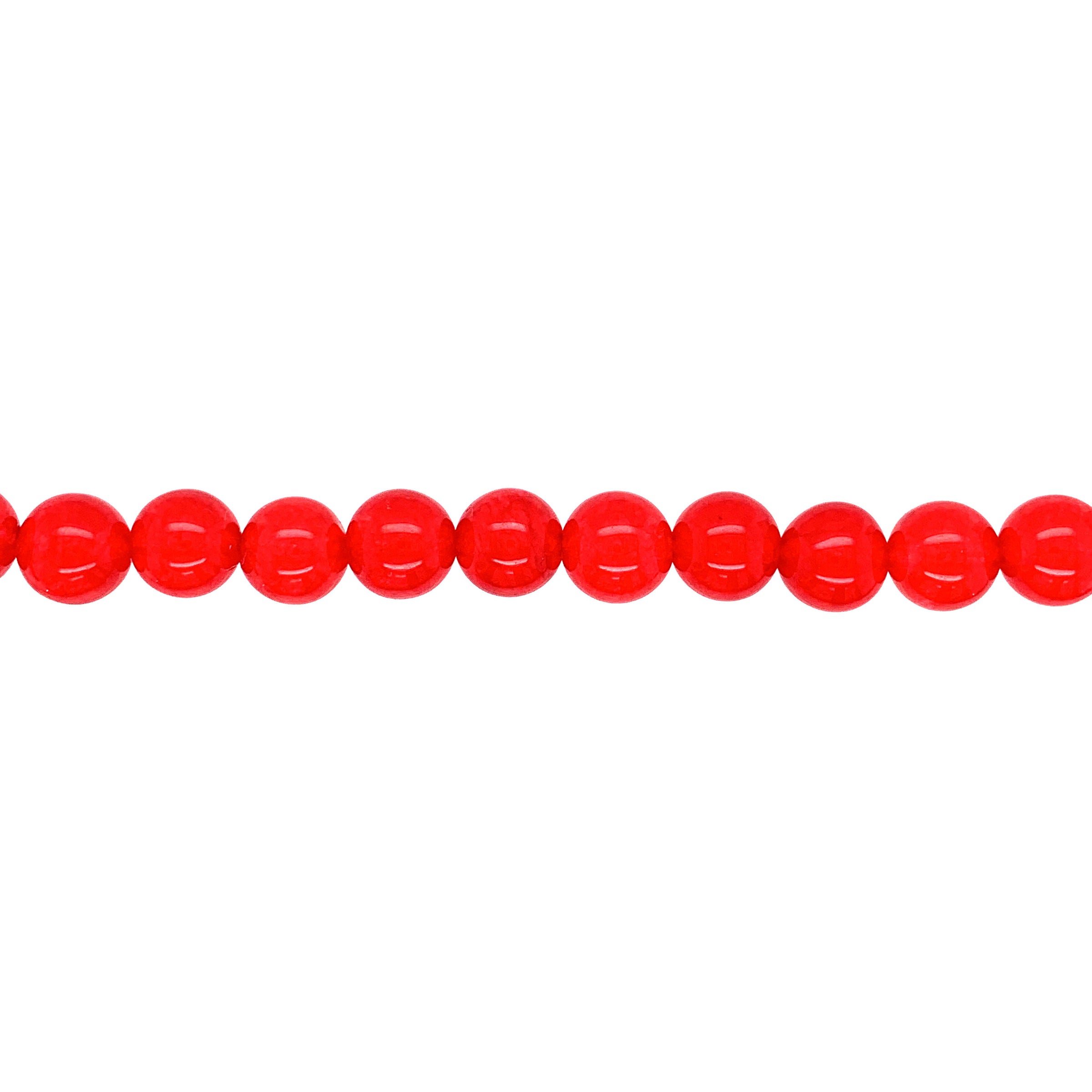 Red Jade 8mm - Round