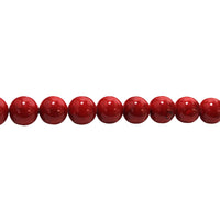 Red Mashan Jade - Round 14mm