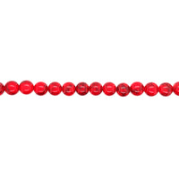 Red Turquoise 8mm - Round