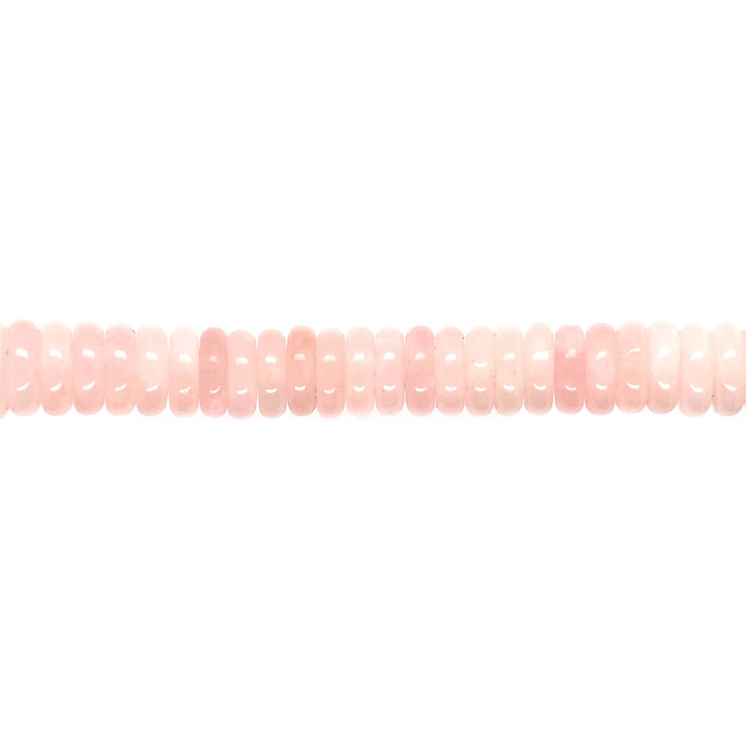Rose Quartz Gemstone 12mm - Rondelle