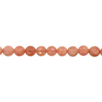 Ruby Quartz Faceted Beads 12mm