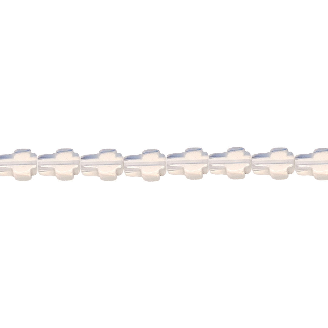 Sea Opal Cross Beads