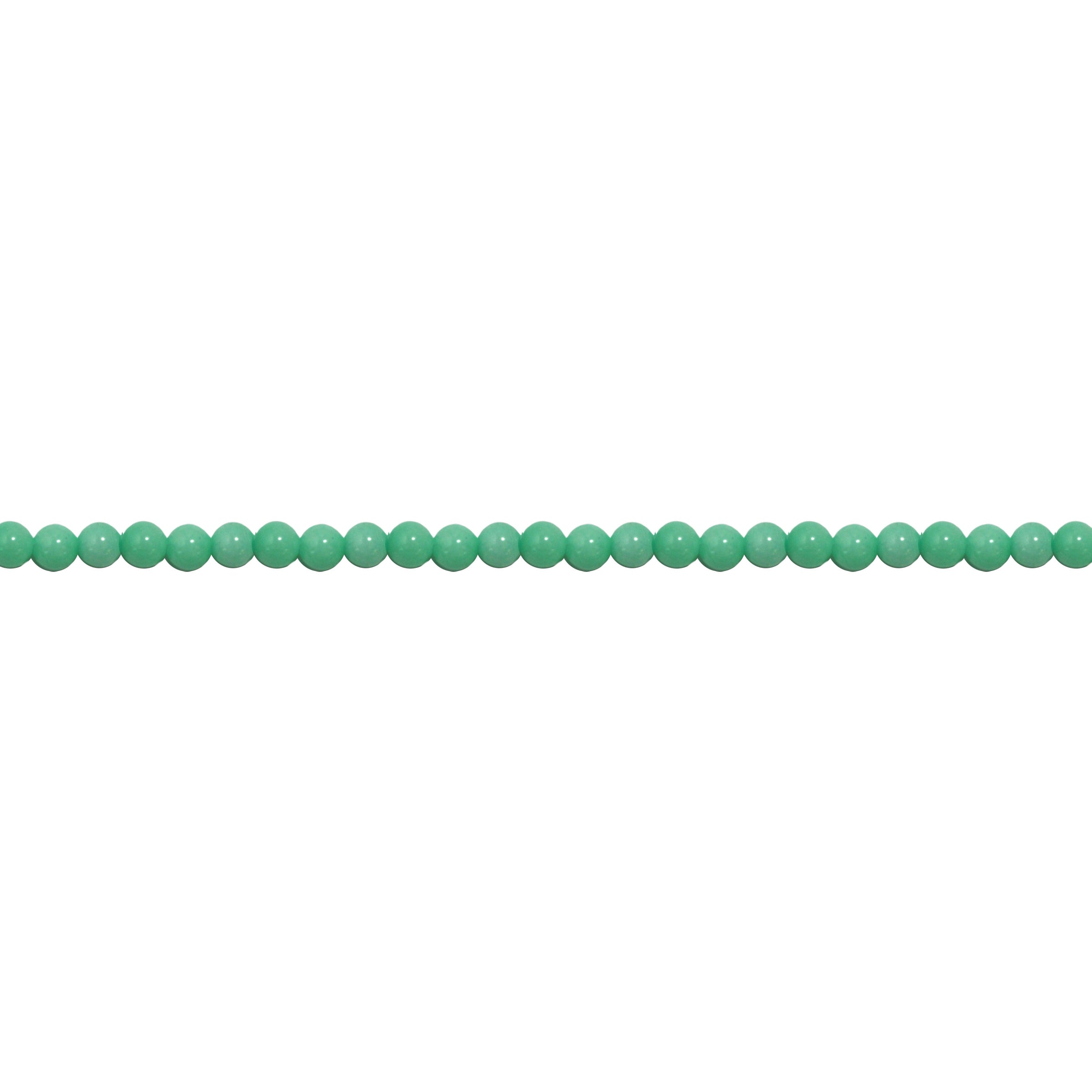 Seafoam Green Jade 6mm - Round