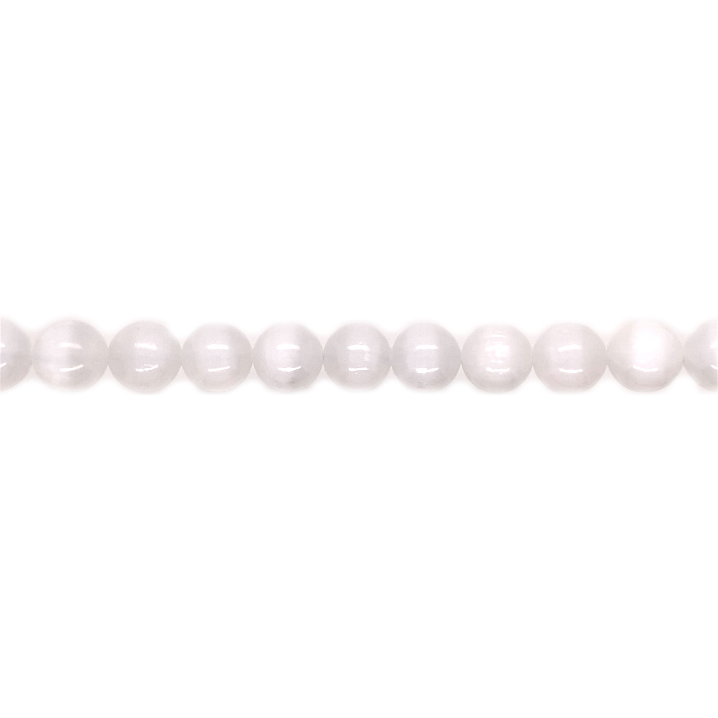 Selenite Beads 10mm