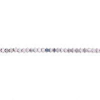 Silver Plated Star Hematite Beads 10mm
