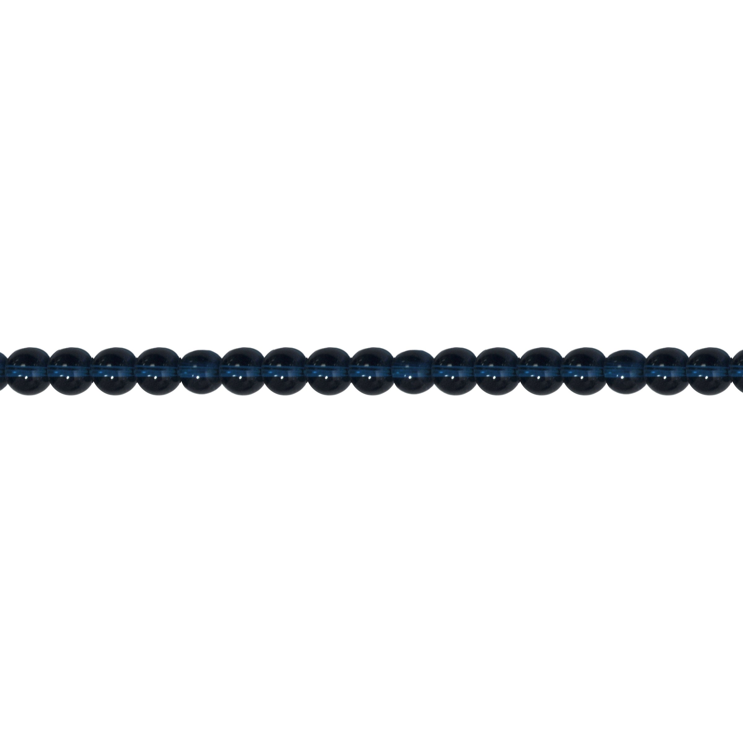 Slate Blue Crystal 6mm - Round