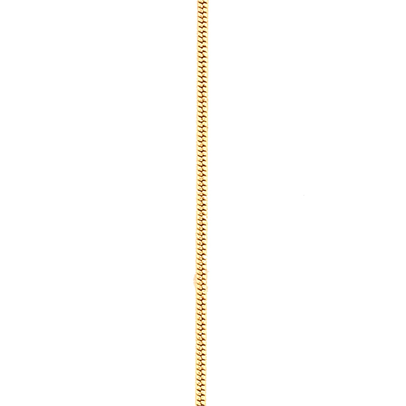 Snake Chain 1mm - Gold Filled
