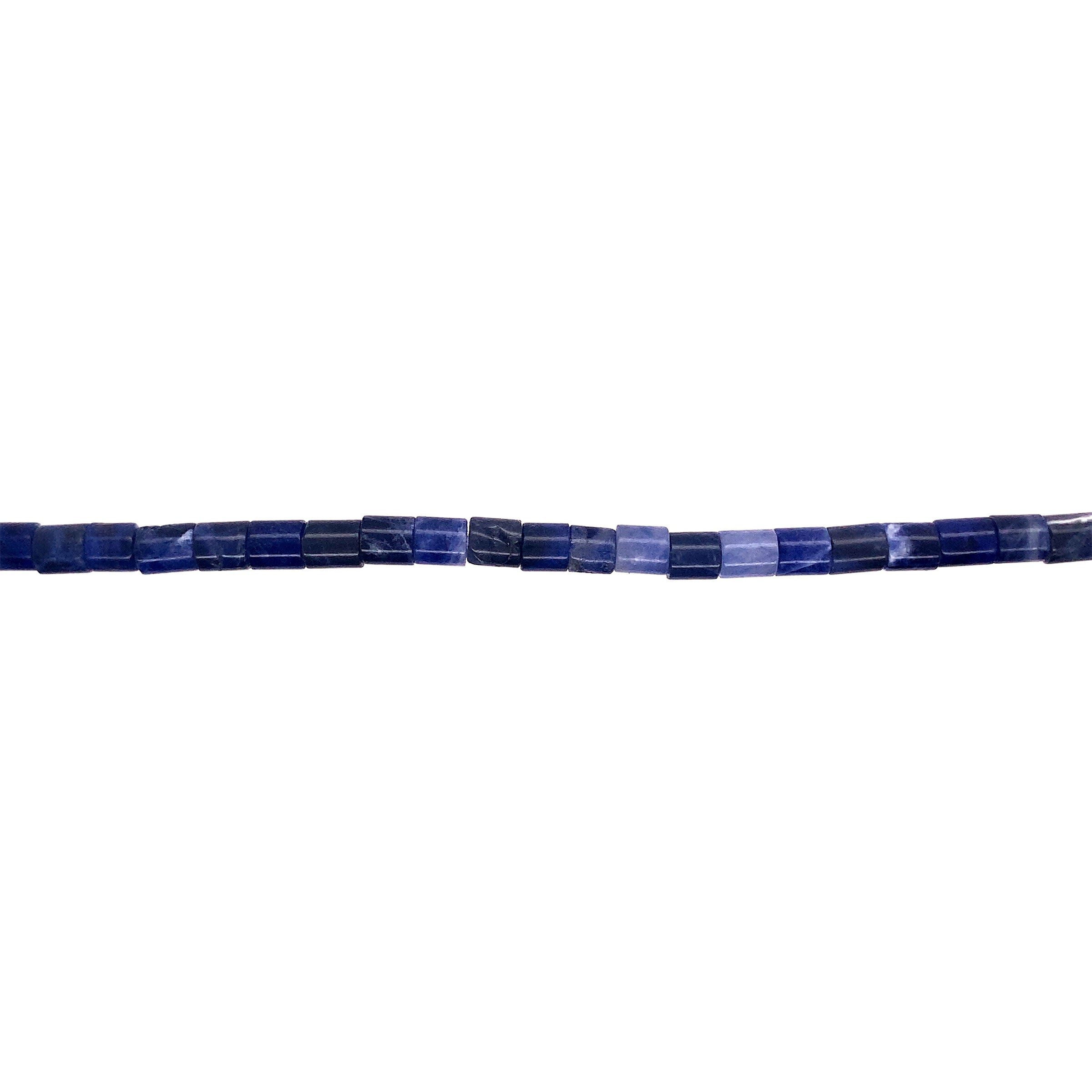 Sodalite Tube Beads